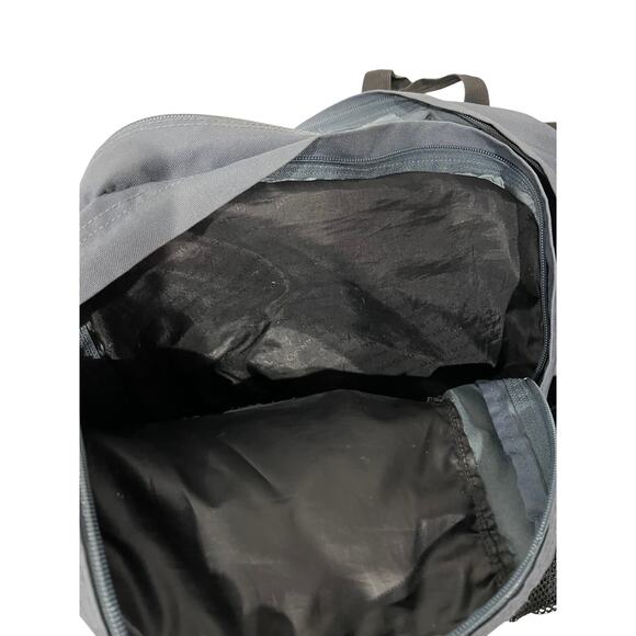 JanSport Right pack 3 Section Gray Black Backpack - Picture 3 of 5